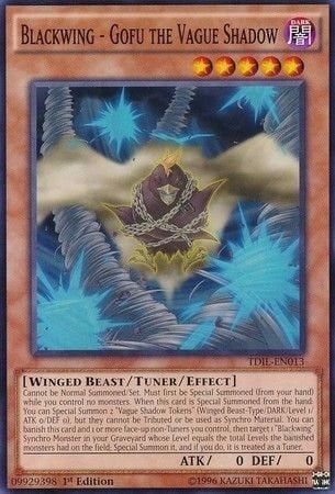 [ US ] Blackwing - Gofu the Vague Shadow - TDIL-EN013 - Common 1st Edition