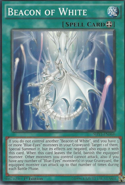 [ US ] Beacon of White - SHVI-EN060 - Common 1st Edition