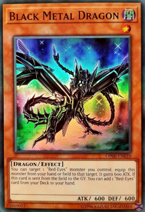 [ US ] Black Metal Dragon - CORE-EN022 - Common 1st Edition