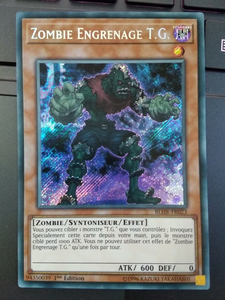 [ FR ] T.G. Gear Zombie - BLHR-FR023 - Secret Rare 1st Edition