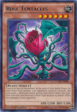 [ UK ] Rose Tentacles - LC5D-EN088 - Rare - 1st Edition