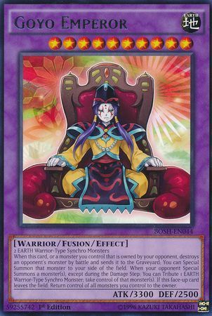 [ UK ] Goyo Emperor - BOSH-EN044 - Rare 1st Edition