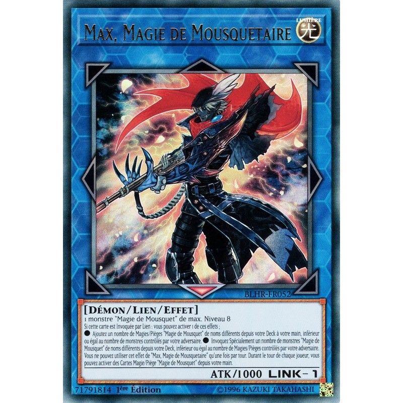 [ FR ] Magical Musketeer Max - BLHR-FR052 - Ultra Rare 1st Edition