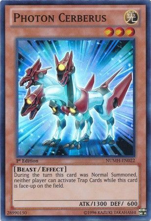 [ UK ] Photon Cerberus - NUMH-EN022 - Super Rare 1st Edition