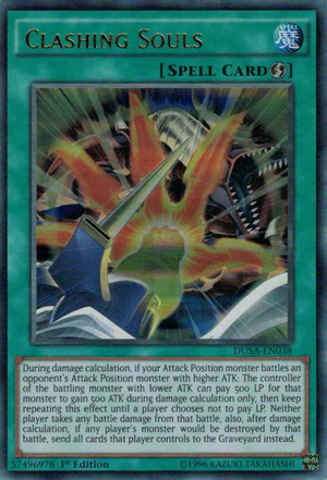 [ UK ] Clashing Souls - DUSA-EN038 - Ultra Rare 1st Edition