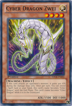 [ US ] Cyber Dragon Zwei - SDCR-EN004 - Common 1st Edition