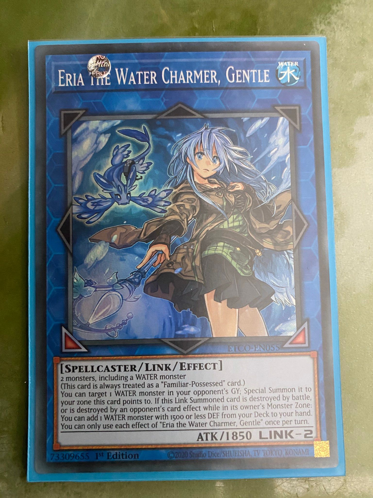 [ UK ] Eria the Water Charmer, Gentle - ETCO-EN055 - Super Rare