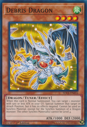 [ US ] Đồng giá 2K Debris Dragon - SDCL-EN016 - Common 1st Edition