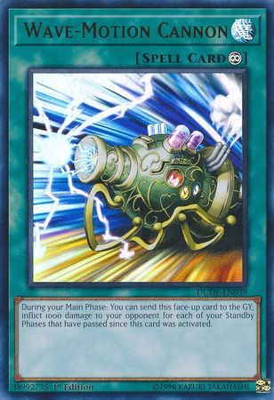 [ UK ] Wave-Motion Cannon - DUDE-EN039 - Ultra Rare 1st Edition