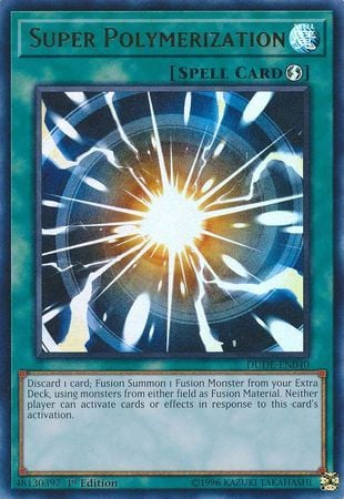 [ UK ] Super Polymerization - DUDE-EN040 - Ultra Rare 1st Edition