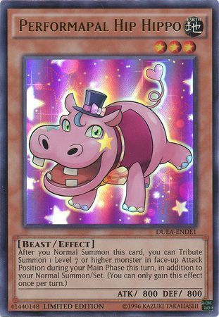 [ US ] Performapal Hip Hippo - DUEA-ENDE1 - Ultra Rare Limited Edition