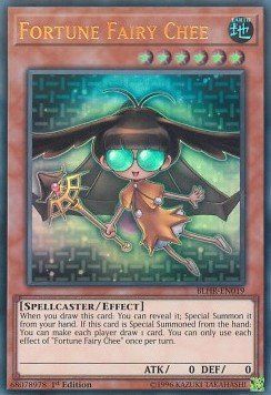 [ UK ] Fortune Fairy Chee - BLHR-EN019 - Ultra Rare 1st Edition