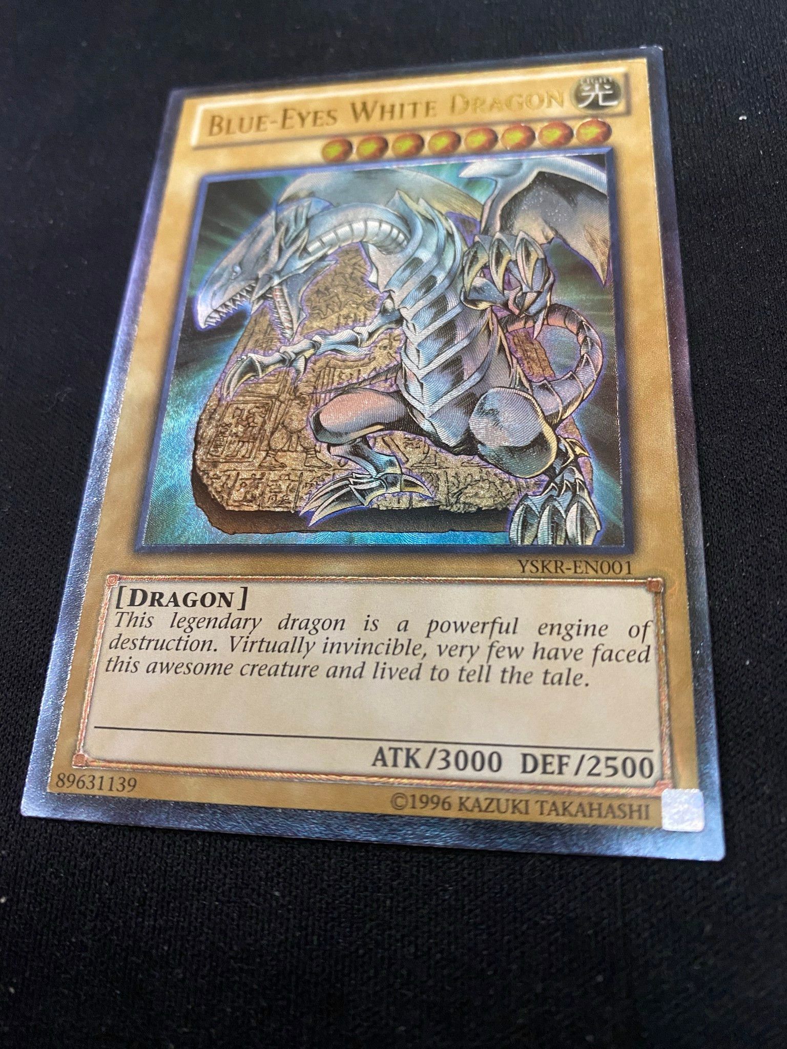 [ US ] BlueEyes White Dragon YSKREN001 ULTIMATE RARE Unlimited