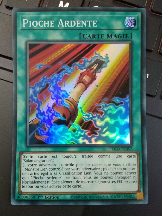 [ FR ] Đồng giá 10K Burning Draw - ETCO-FR057 - Super Rare 1st Edition