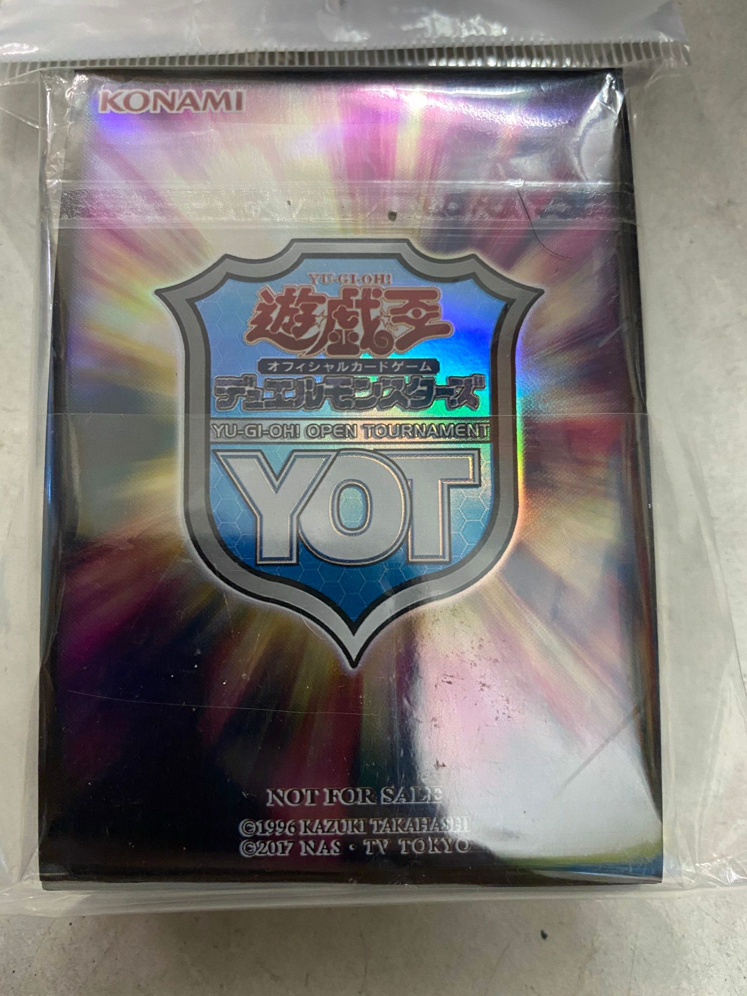 Card sleeve YOT - promo Yugioh Open Tournament - 90%