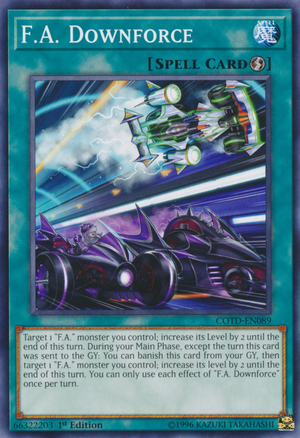 [ UK ] F.A. Downforce - COTD-EN089 - Common 1st Edition