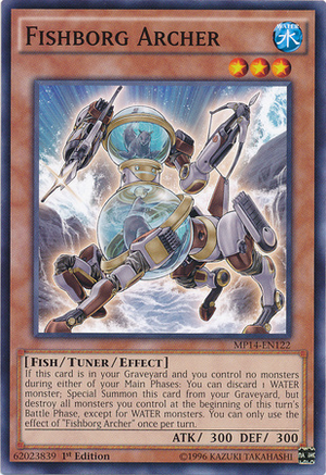 [ US ] Fishborg Archer - MP14-EN122 - Common 1st Edition