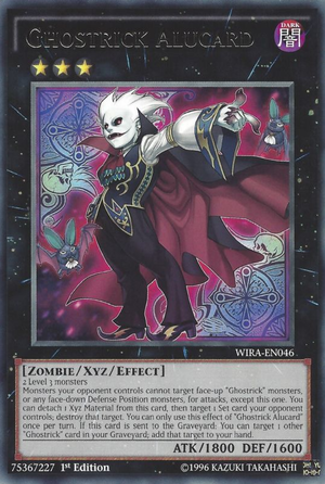 [ UK ] Ghostrick Alucard - WIRA-EN046 - Rare 1st Edition