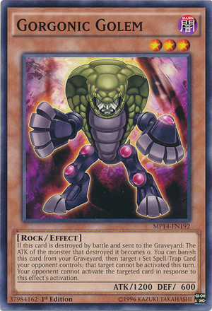 [ US ] Gorgonic Golem - MP14-EN192 - Common