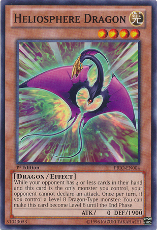 [ US ] Heliosphere Dragon - PRIO-EN004 - Common 1st Edition