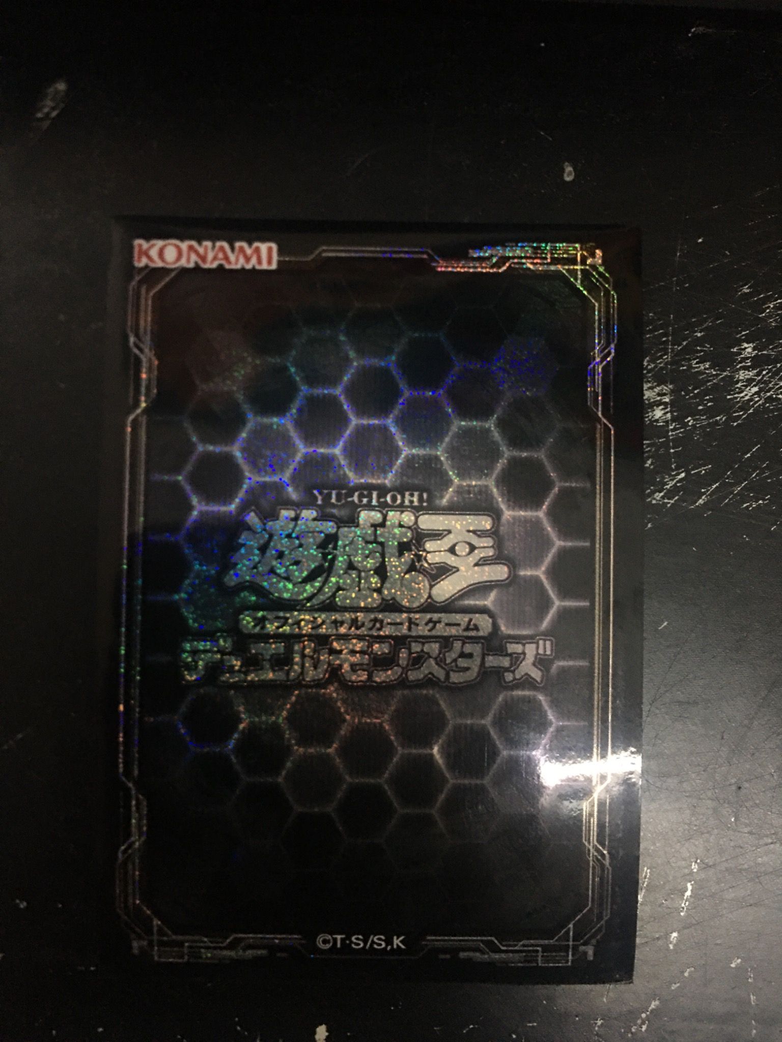 Card Sleeeve lẻ - Black Hexagon [ Size Yugioh ]