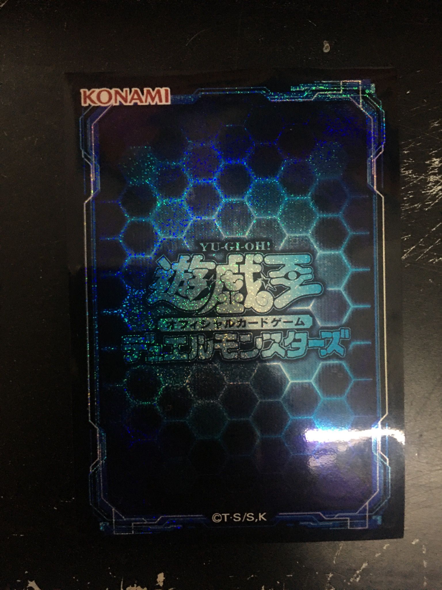 Card Sleeeve lẻ - Blue Hexagon [ Size Yugioh ]