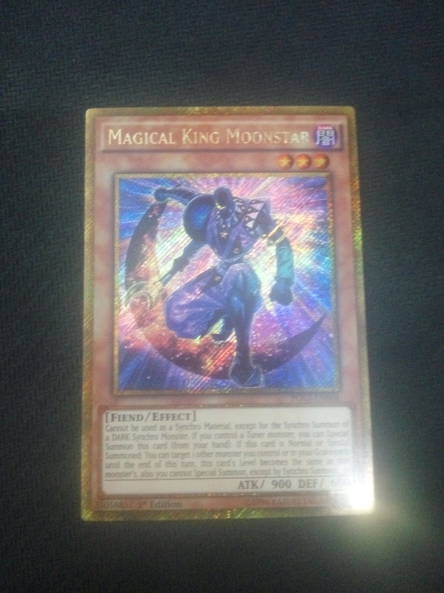 [ US ] Magical King Moonstar- PGL3-EN004 - Gold Rare