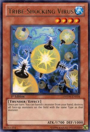 [ US ] Tribe-Shocking Virus - PHSW-EN034 - Rare 1st Edition