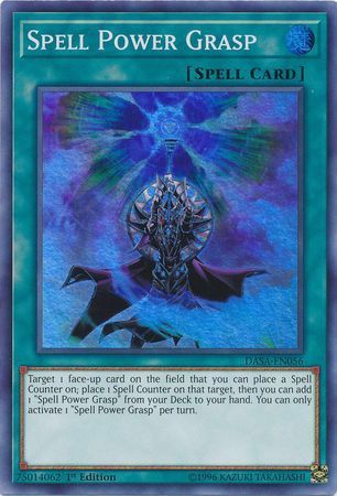 [ UK ] Spell Power Grasp - DASA-EN056 - Super Rare 1st Edition