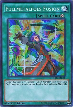 [ UK ] Fullmetalfoes Fusion - INOV-EN058 - Super Rare 1st Edition