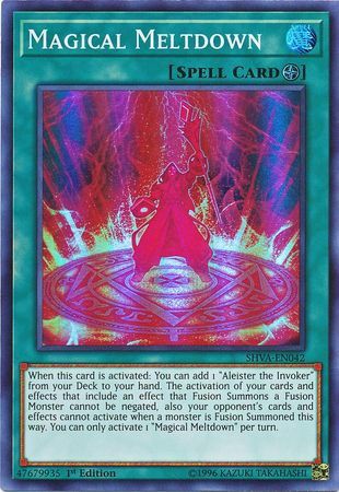 [ UK ] Magical Meltdown - SHVA-EN042 - Super Rare 1st Edition