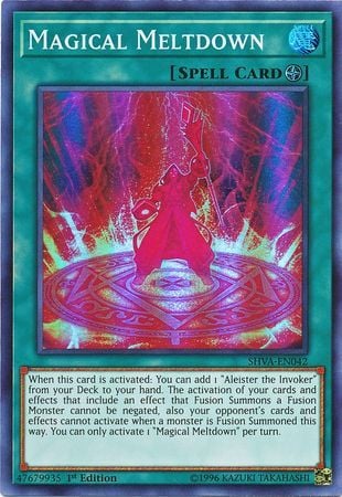 [ UK ] Magical Meltdown - SHVA-EN042 - Super Rare 1st Edition