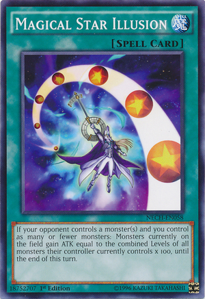 [ US ] Đồng giá 2K Magical Star Illusion - NECH-EN058 - Common 1st Edition