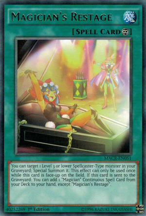 [ UK ] Magician's Restage - MACR-EN051 - Rare 1st Edition