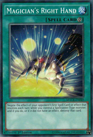 [ UK ] Magician's Right Hand - MACR-EN049 - Common 1st Edition