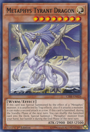 [ UK ] Metaphys Tyrant Dragon [Rare] CIBR-EN026