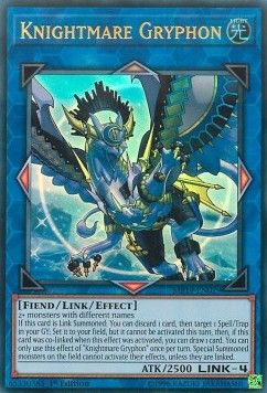 [ UK ] Knightmare Gryphon - MP19-EN029 - Ultra Rare 1st Edition