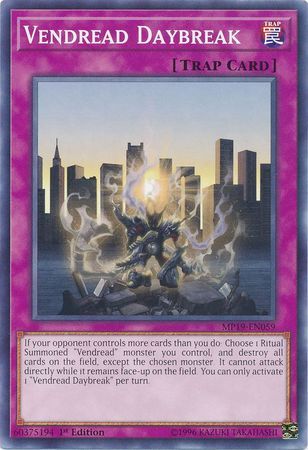 [ UK ] Vendread Daybreak - MP19-EN059 - Common 1st Edition