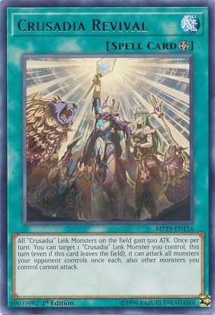 [ UK ] Crusadia Revival - MP19-EN116 - Rare 1st Edition