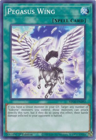 [ US ] Pegasus Wing - MP20-EN092 - Common 1st Edition