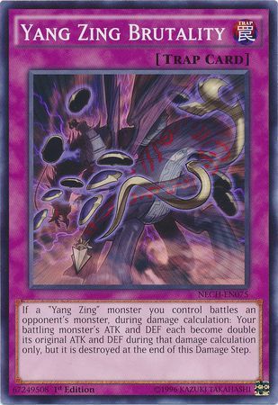 [ US ] Yang Zing Brutality - NECH-EN075 - Common 1st Edition