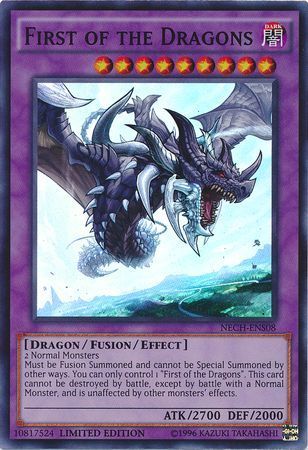 [ US ] First of the Dragons - NECH-ENS08 - Super Rare LIMITED