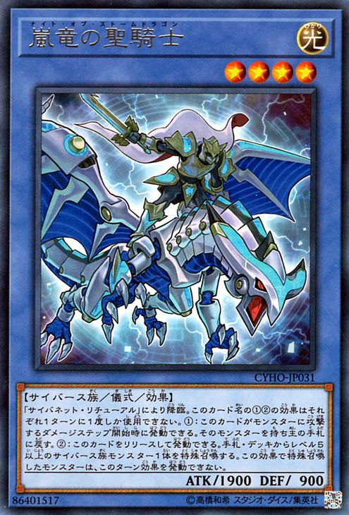 [ JK ] Paladin of Storm Dragon - CYHO-JP031 - Rare