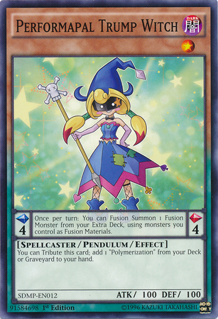 [ UK ] Performapal Trump Witch - SDMP-EN012 - Common 1st Edition