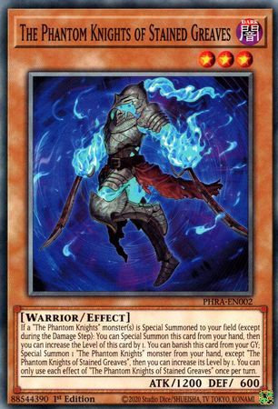 [ UK ] The Phantom Knights of Stained Greaves - PHRA-EN002 - Common 1st Edition
