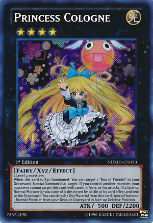 [ US ] Princess Cologne - NUMH-EN050 - Secret Rare 1st Edition