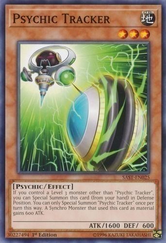 [ UK ] Psychic Tracker - SAST-EN025 - Common 1st Edition