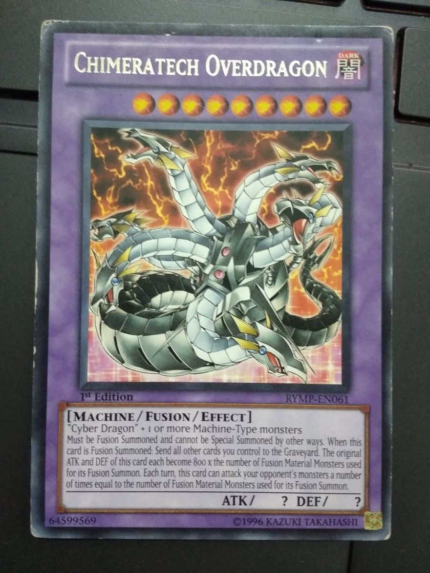 [ US ] Chimeratech Overdragon - RYMP-EN061 - Common 1st Edition