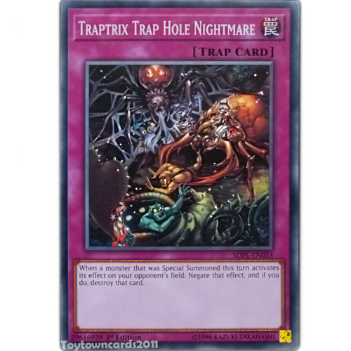 [ UK ] Traptrix Trap Hole Nightmare - SDPL-EN033 - Common 1st Edition