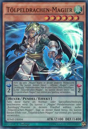 [ DE ] Oafdragon Magician - SDMP-DE004 - Super Rare 1st Edition